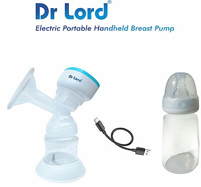 Handheld portable Electric Breast Pump With carry bag