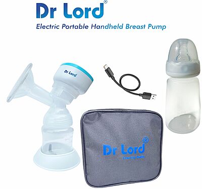 Handheld portable Electric Breast Pump With carry bag