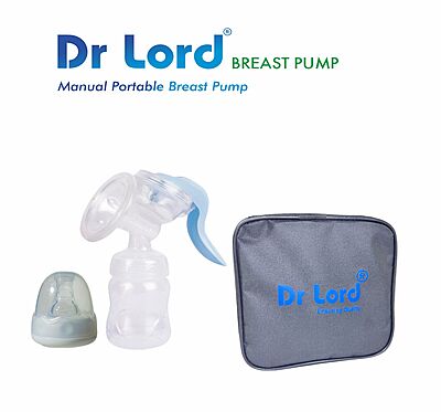 Handheld portable Manual Breast Pump with Bag