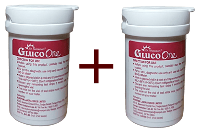 Dr Morepen BG03 Glucometer Strips (50X2 = 100)