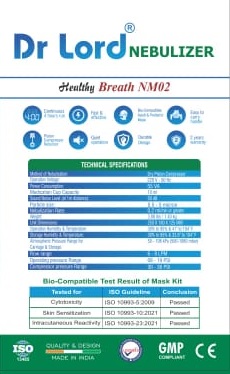 Dr Lord Nebulizer NM02 (Portable)