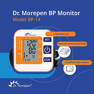 Dr. Morepen Blood Pressure Monitor Model BP14